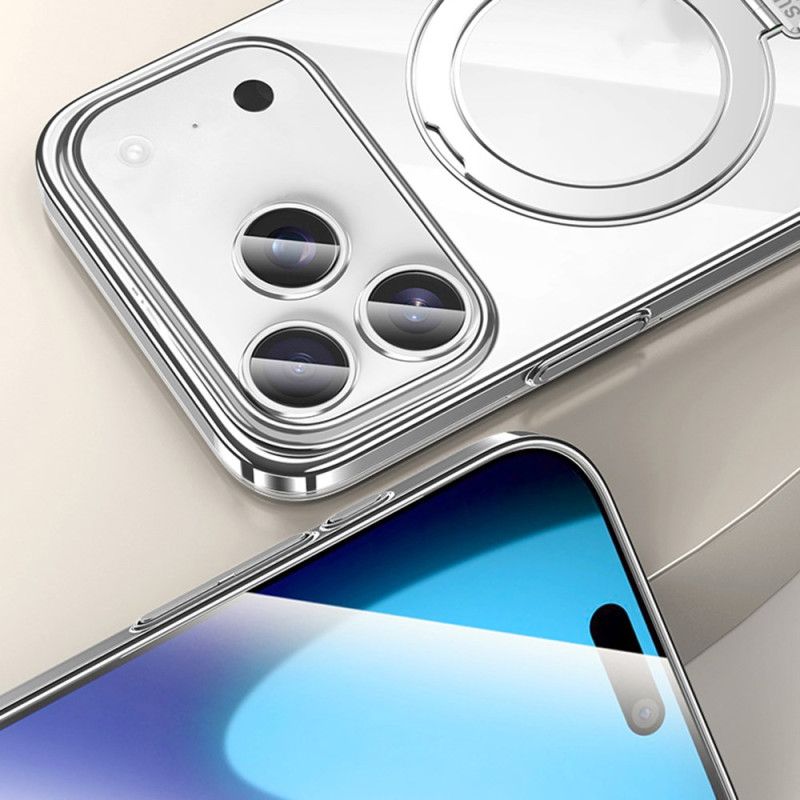 Cover iPhone 17 Pro Telefon Etui Magsafe-kompatibel Foldbar Stander