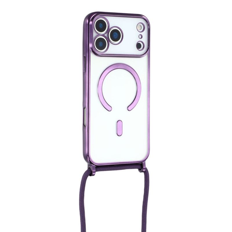 Cover iPhone 17 Pro Telefon Etui Magsafe-kompatibel Klar Ledning