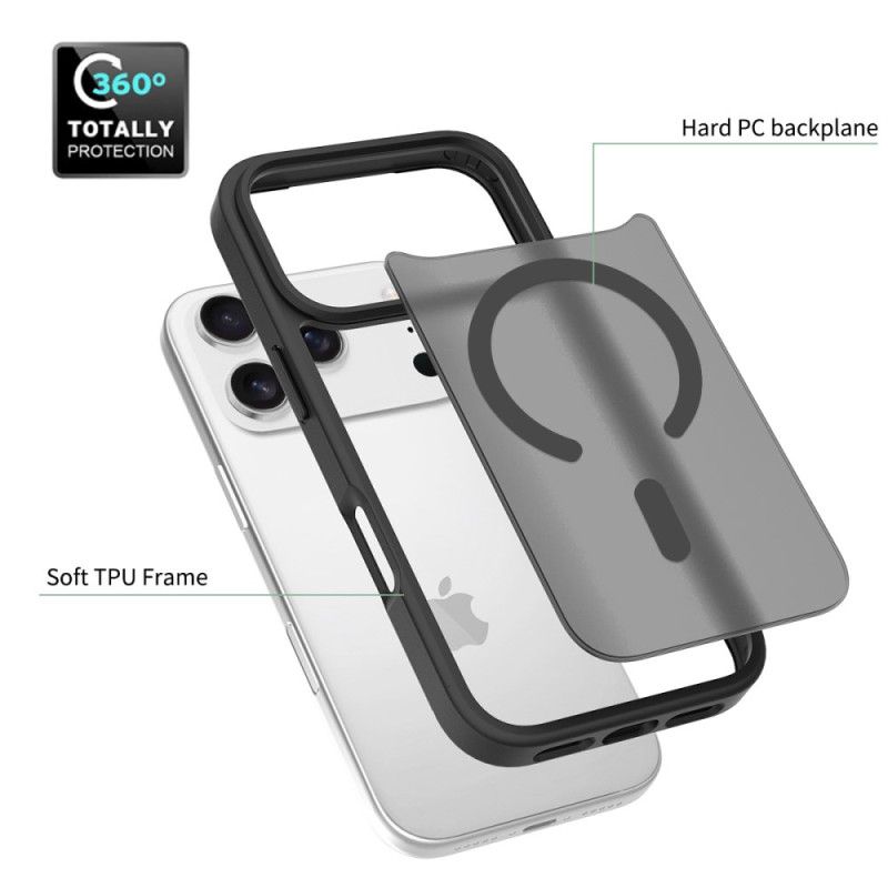 Cover iPhone 17 Pro Telefon Etui Magsafe-kompatibel Matteret