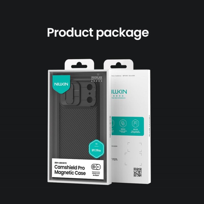 Cover iPhone 17 Pro Telefon Etui Magsafe Og Glidende Kameradæksel Nillkin