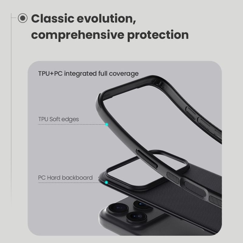 Cover iPhone 17 Pro Telefon Etui Nillkin Frosted Shield Pro