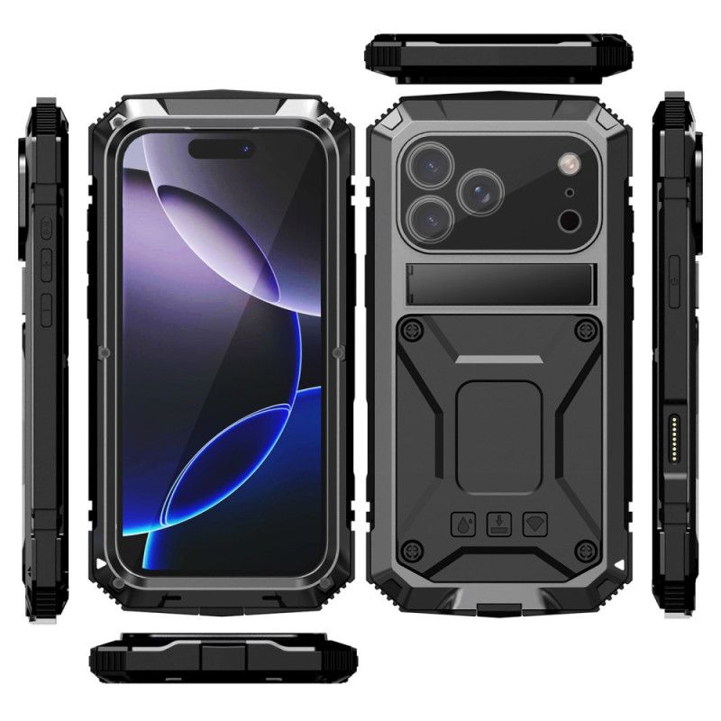 Cover iPhone 17 Pro Telefon Etui R-just Fuld Beskyttelse