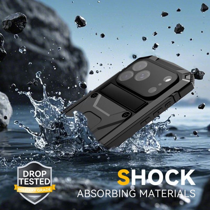 Cover iPhone 17 Pro Telefon Etui R-just Fuld Beskyttelse