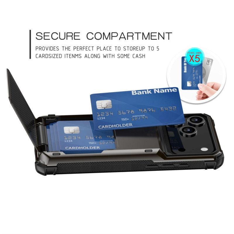 Cover Til iPhone 17 Pro Flip-kortholder