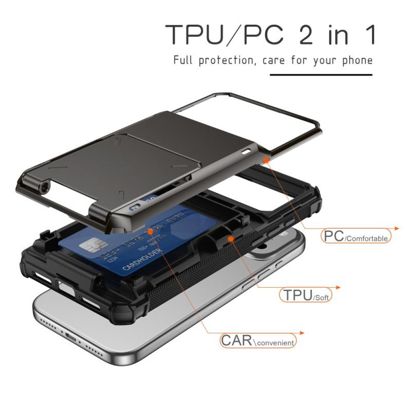 Cover Til iPhone 17 Pro Flip-kortholder