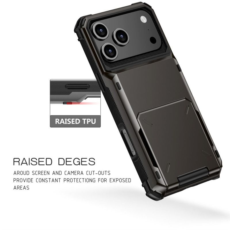 Cover Til iPhone 17 Pro Flip-kortholder
