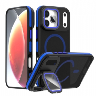 Cover Til iPhone 17 Pro Hybrid Magsafe Med Linsebeskytter Og Integreret Montering