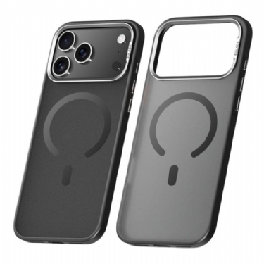 Cover Til iPhone 17 Pro Magsafe-kompatibel Halvtransparent