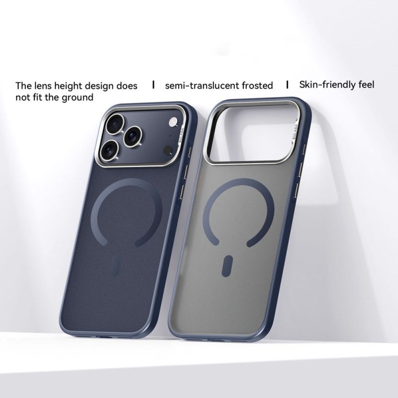 Cover Til iPhone 17 Pro Magsafe-kompatibel Halvtransparent