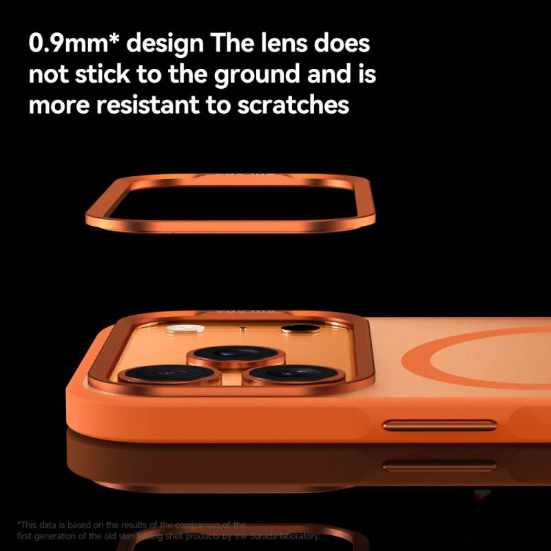 Cover Til iPhone 17 Pro Magsafe-kompatibel Halvtransparent
