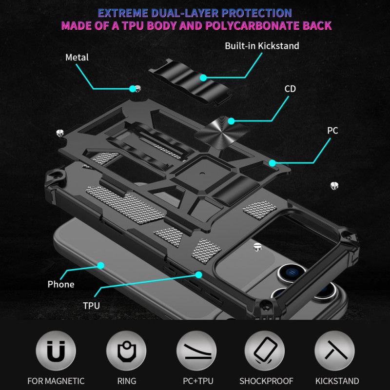 Cover Til iPhone 17 Pro Stødsikker Beskyttelse I Militærkvalitet