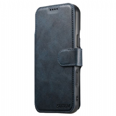 Flip Cover iPhone 17 Pro Magnetisk Med Aftageligt Retro-etui