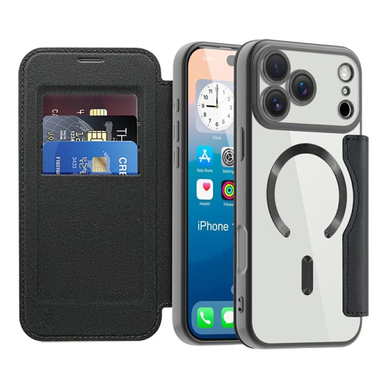 Flip Cover iPhone 17 Pro Magsafe-kompatibel Med Rfid-blokering