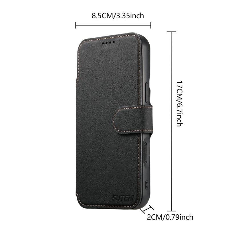 Flip Cover iPhone 17 Pro Magsafe-kompatibelt Aftageligt Etui