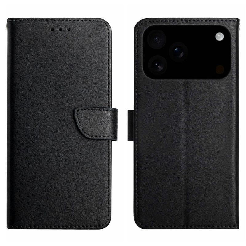 Flip Cover iPhone 17 Pro Premium-læder