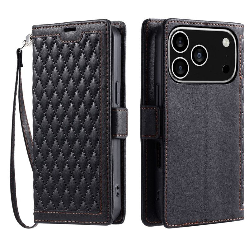 Flip Cover iPhone 17 Pro Quiltet