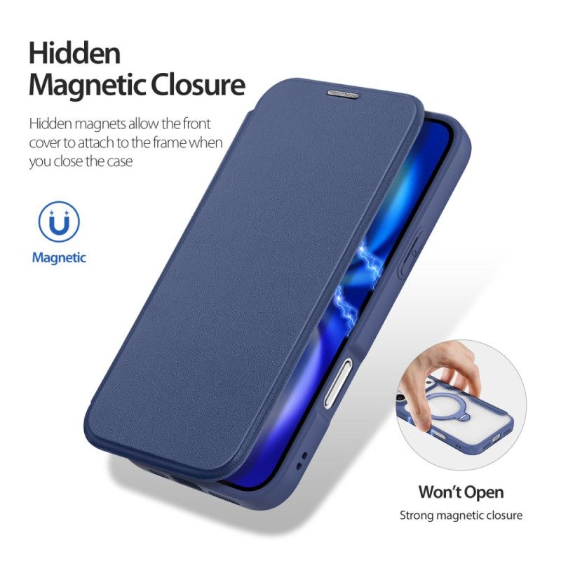 Flip Cover iPhone 17 Pro Skin X Pro-serien Med Dux Ducis-stander