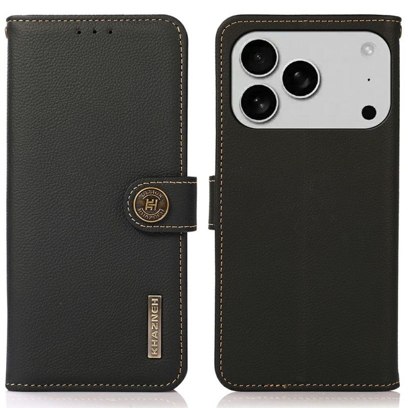 Flip Cover Til iPhone 17 Pro Khazneh Klassisk