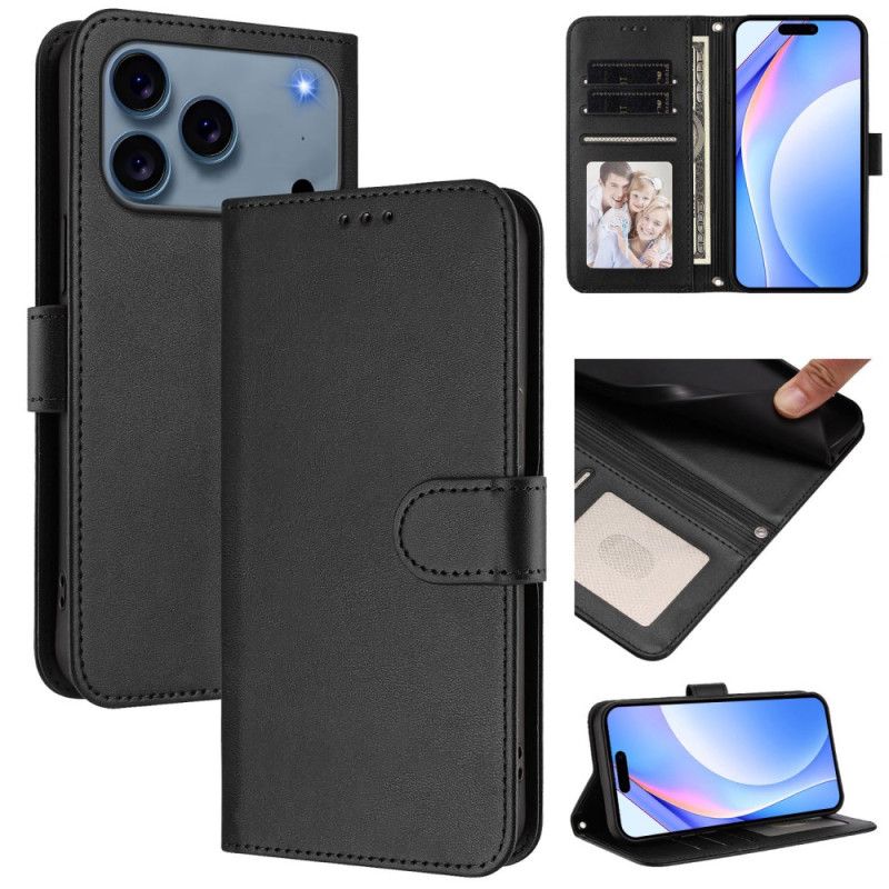 Flip Cover Til iPhone 17 Pro Rfid-beskyttelse