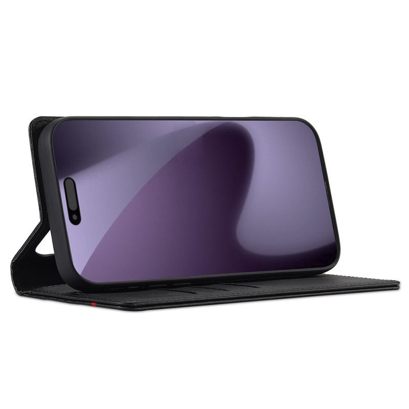 Læder Cover iPhone 17 Pro Telefon Etui Lc.imeeke Kulfiber