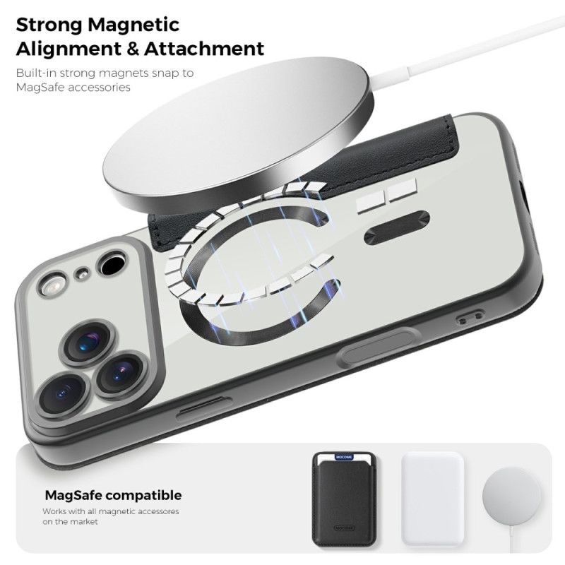 Læder Cover iPhone 17 Pro Telefon Etui Magsafe-kompatibelt Quiltet