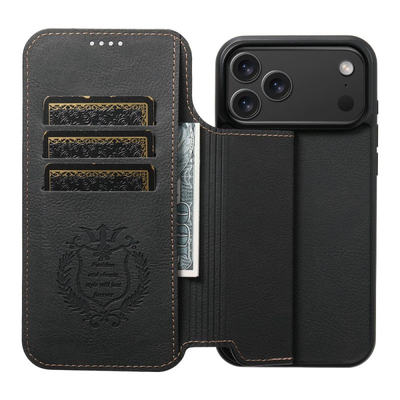 Læder Cover iPhone 17 Pro Telefon Etui Magsafe-kompatibelt Vintagedesign