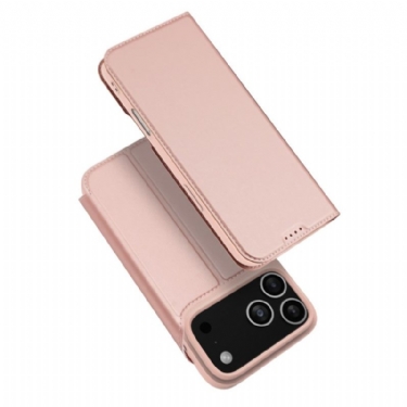 Læder Cover iPhone 17 Pro Telefon Etui Skin Pro Series Dux Ducis