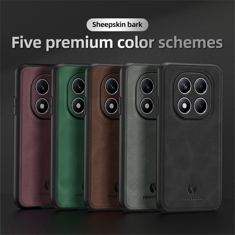 Cover Til Xiaomi Redmi Note 14 Pro 4g Annyojo Lædereffekt