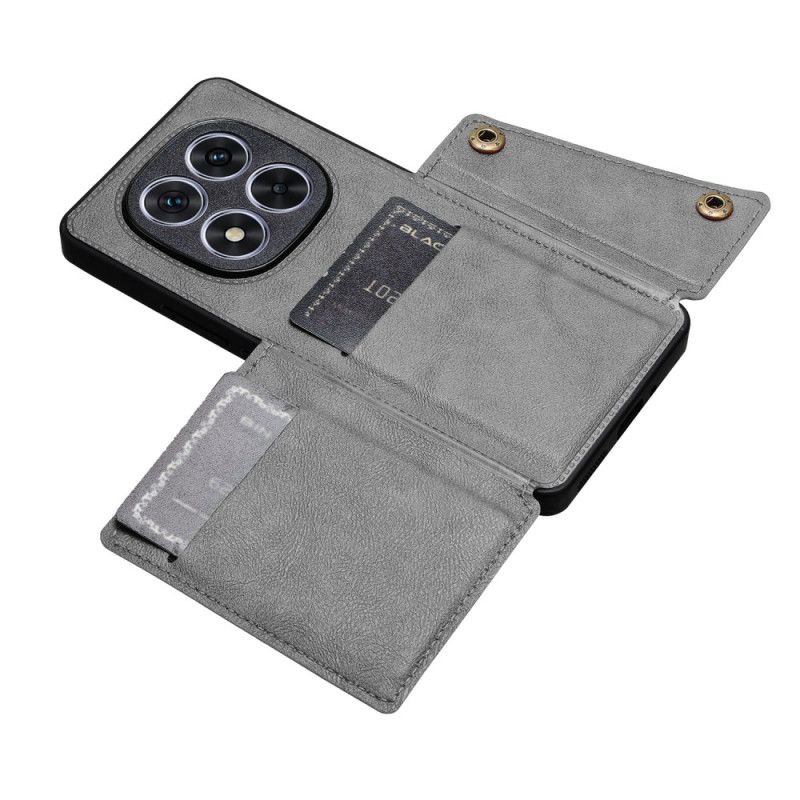 Cover Xiaomi Redmi Note 14 Pro 4g Kortholder Og Stativ