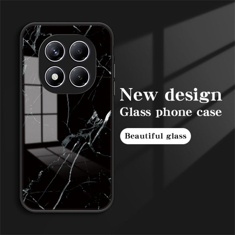 Cover Xiaomi Redmi Note 14 Pro 4g Marmoreret Hærdet Glas