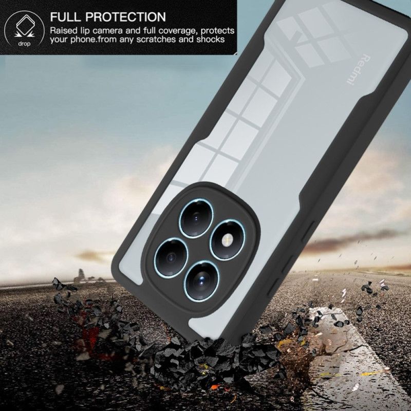 Cover Xiaomi Redmi Note 14 Pro 4g Telefon Etui Hybrid Med Skærmbeskytter