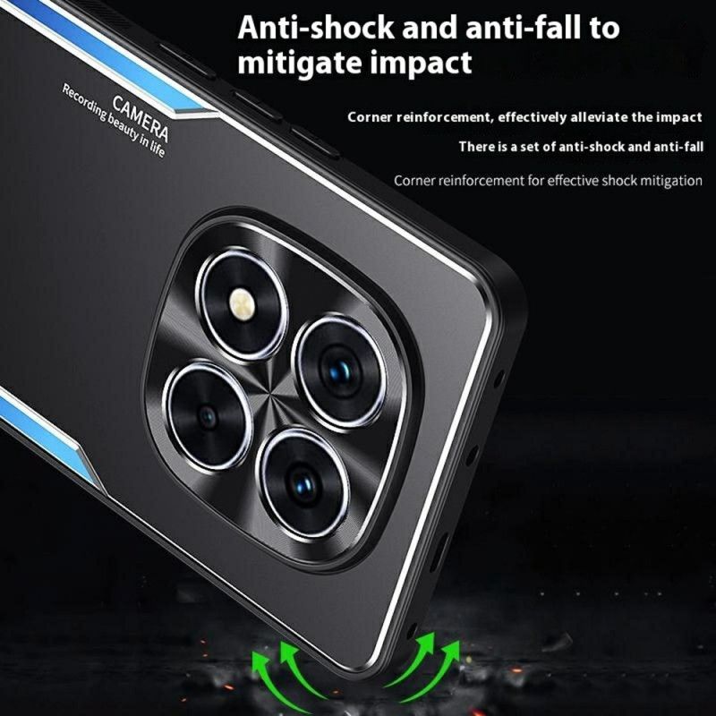 Cover Xiaomi Redmi Note 14 Pro 4g Telefon Etui Metallisk Effekt