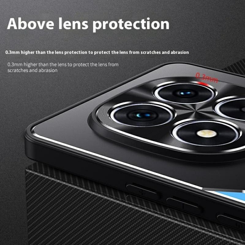 Cover Xiaomi Redmi Note 14 Pro 4g Telefon Etui Metallisk Effekt