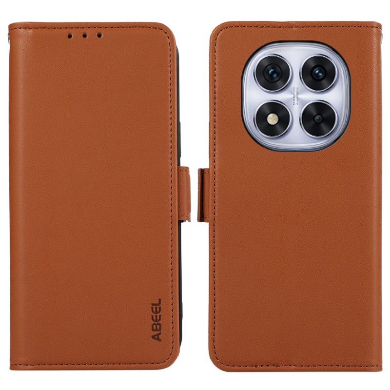 Flip Cover Til Xiaomi Redmi Note 14 Pro 4g Abeel Rfid-beskyttelse