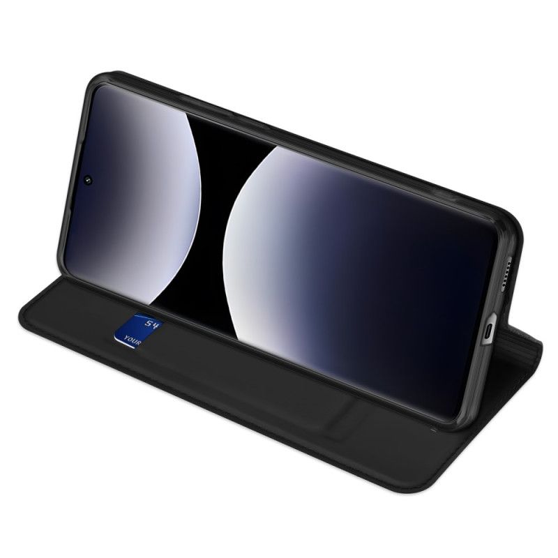 Flip Cover Til Xiaomi Redmi Note 14 Pro 4g Skin Pro-serien Dux Ducis