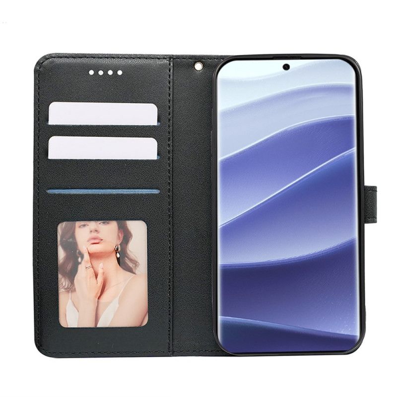 Flip Cover Til Xiaomi Redmi Note 14 Pro 4g Terningkant Og Rem