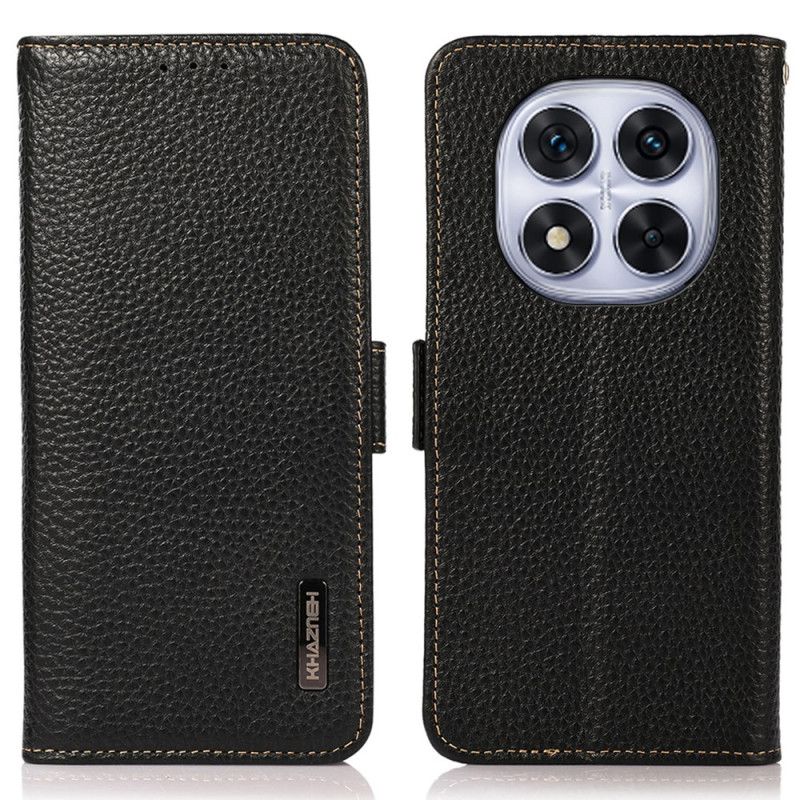 Flip Cover Xiaomi Redmi Note 14 Pro 4g Ægte Læder Khazneh