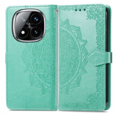 Flip Cover Xiaomi Redmi Note 14 Pro 4g Barok Mandala
