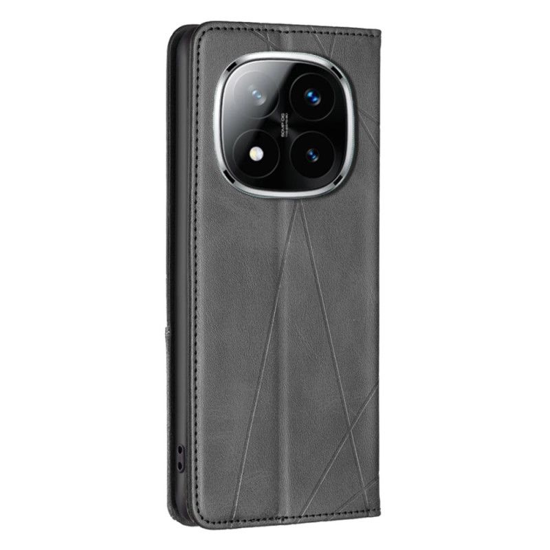 Flip Cover Xiaomi Redmi Note 14 Pro 4g Geometrisk