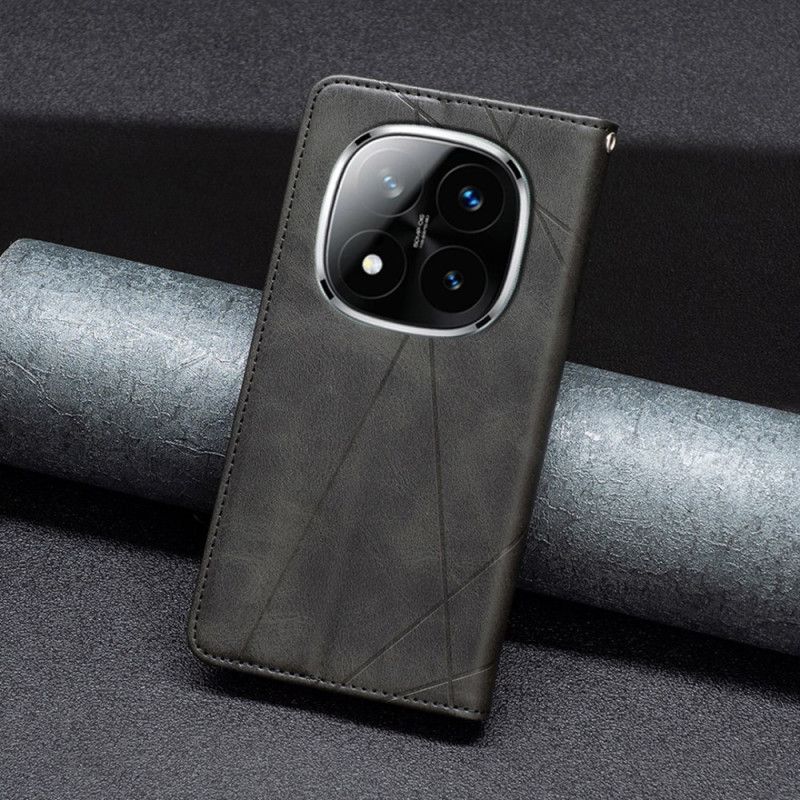 Flip Cover Xiaomi Redmi Note 14 Pro 4g Geometrisk