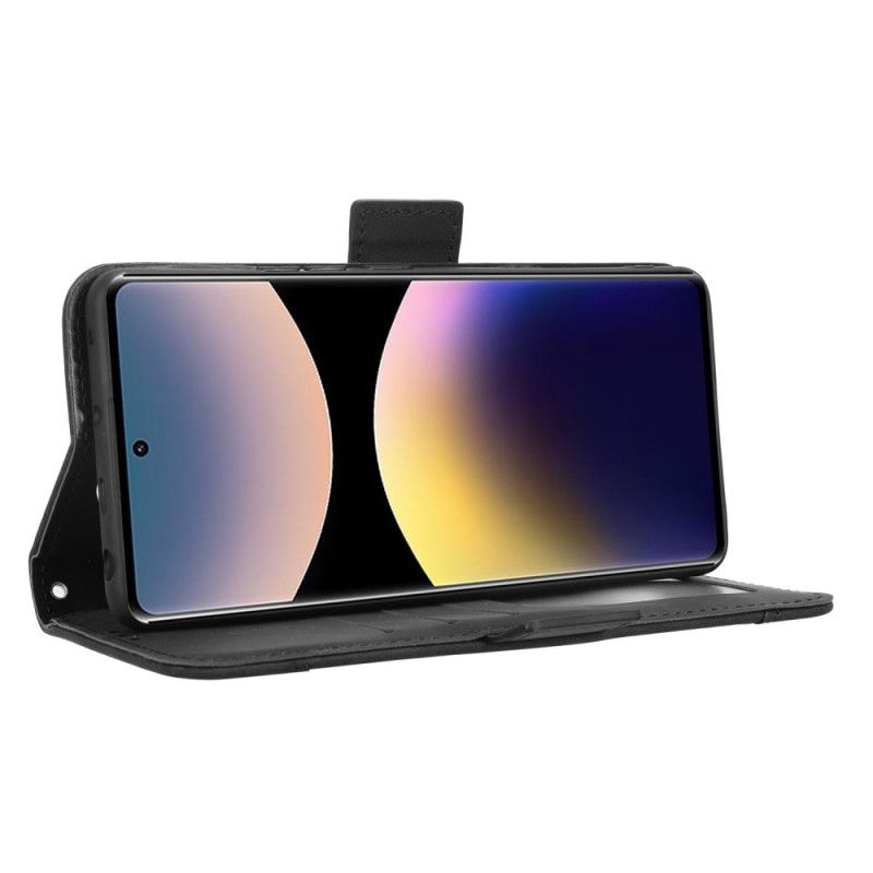 Flip Cover Xiaomi Redmi Note 14 Pro 4g Kortholder Til Flere Kort