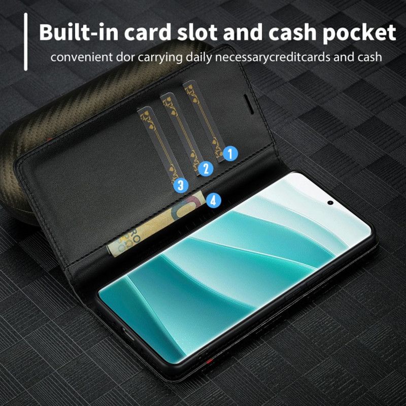Flip Cover Xiaomi Redmi Note 14 Pro 4g Kulfibertekstur