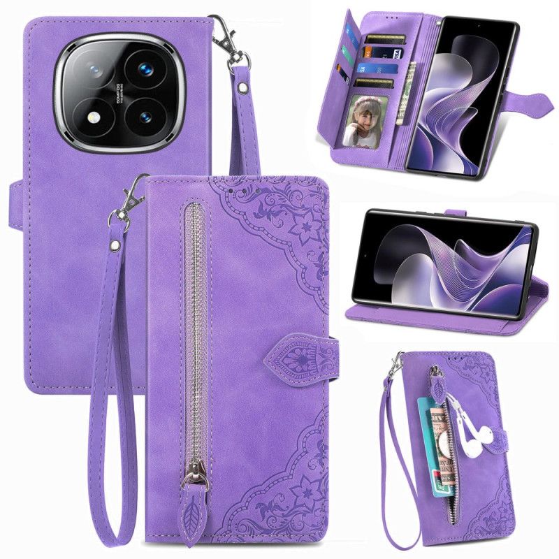 Flip Cover Xiaomi Redmi Note 14 Pro 4g Ruskindsblonde Effekt