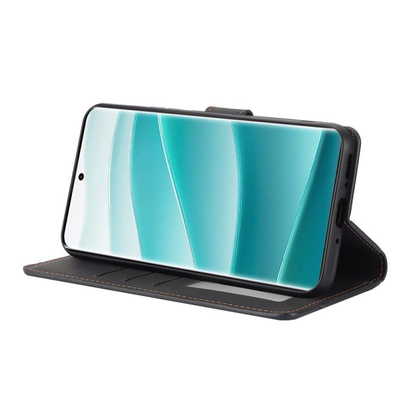 Flip Cover Xiaomi Redmi Note 14 Pro 4g Ruskindseffekt Med Rem