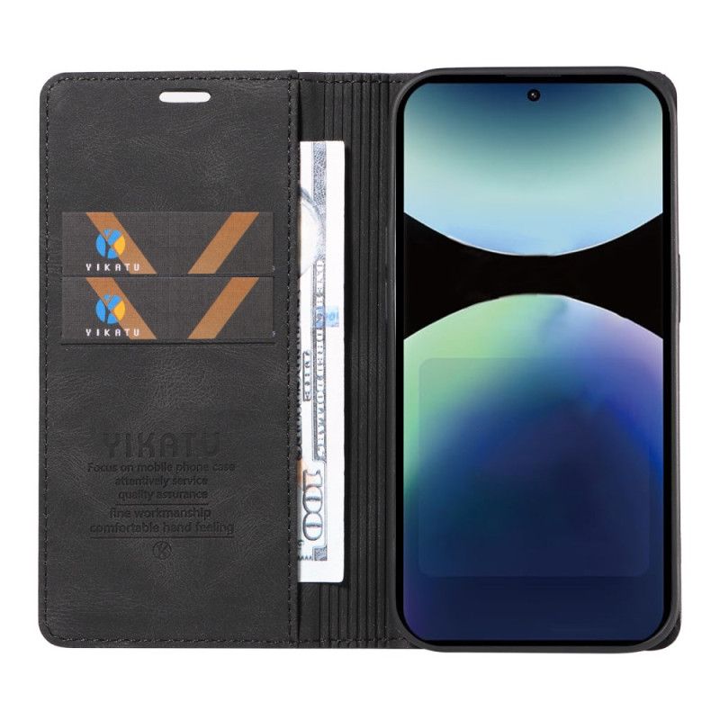 Flip Cover Xiaomi Redmi Note 14 Pro 4g Ruskindseffekt Ykatu