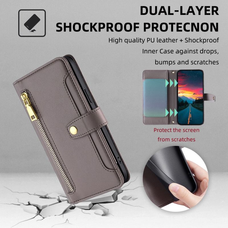 Flip Cover Xiaomi Redmi Note 14 Pro 4g Skulder- Og Crossbody-pung