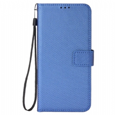 Læder Cover Xiaomi Redmi Note 14 Pro 4g Diamanttekstur