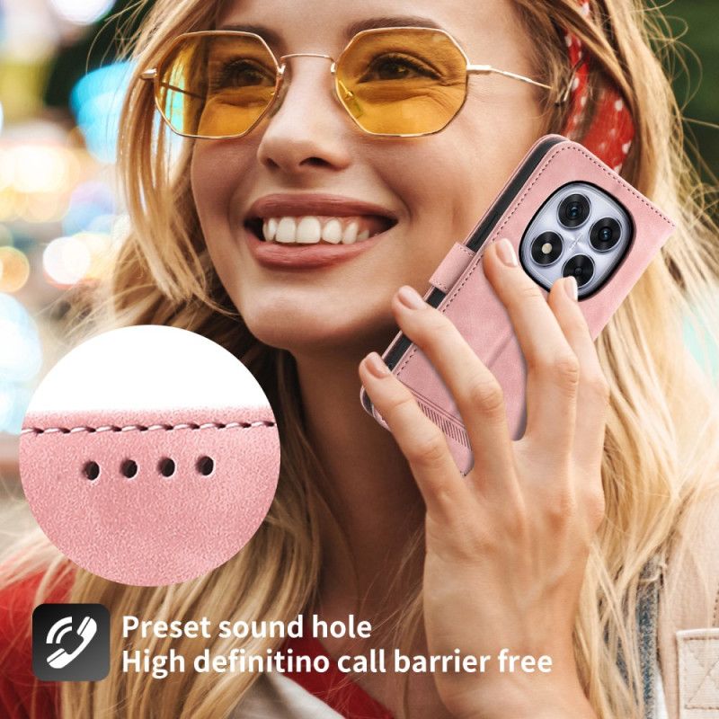 Læder Cover Xiaomi Redmi Note 14 Pro 4g Dierfeng