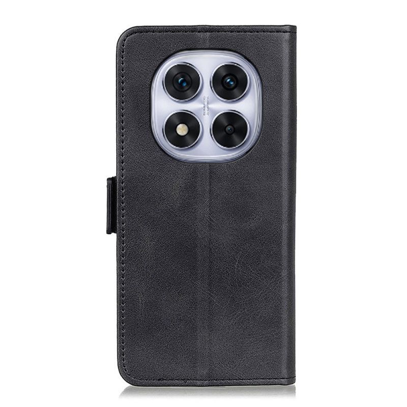 Læder Cover Xiaomi Redmi Note 14 Pro 4g Dobbeltlukning