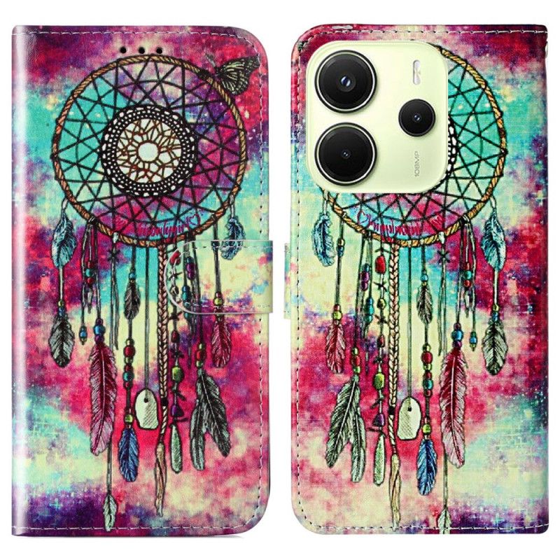 Læder Cover Xiaomi Redmi Note 14 Pro 4g Drømmefanger